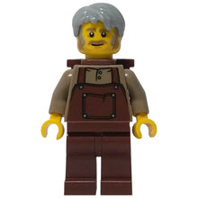 LEGO Castle Minifigur Bauer Männlich - bdp015