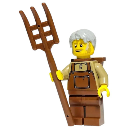 LEGO Castle Minifigur Bauer Männlich - bdp015
