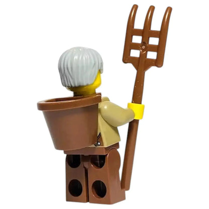 LEGO Castle Minifigur Bauer Männlich - bdp015