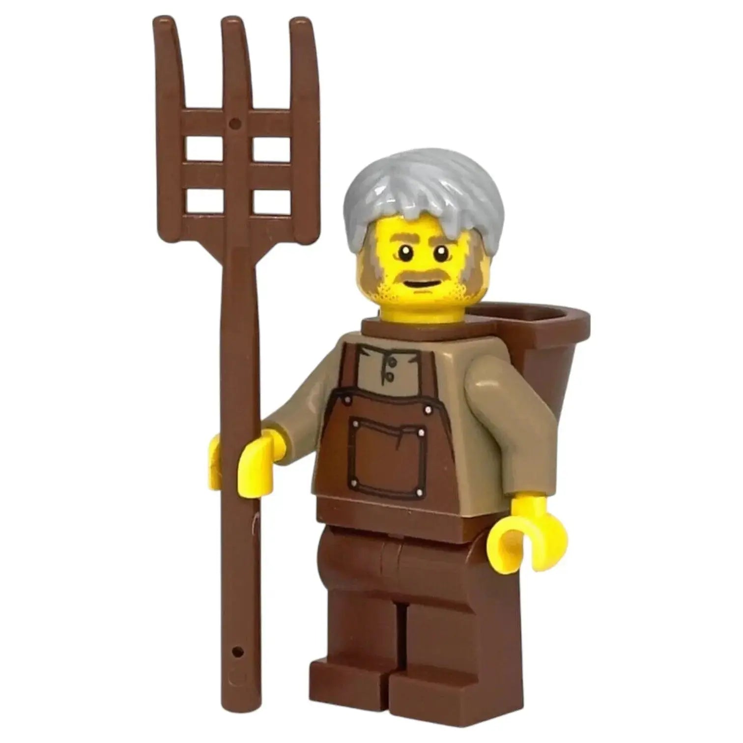 LEGO Castle Minifigur Bauer Männlich - bdp015