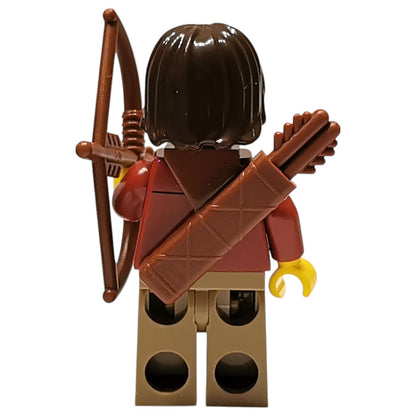LEGO Castle Minifigur Bogenschütze Männlich - adp013