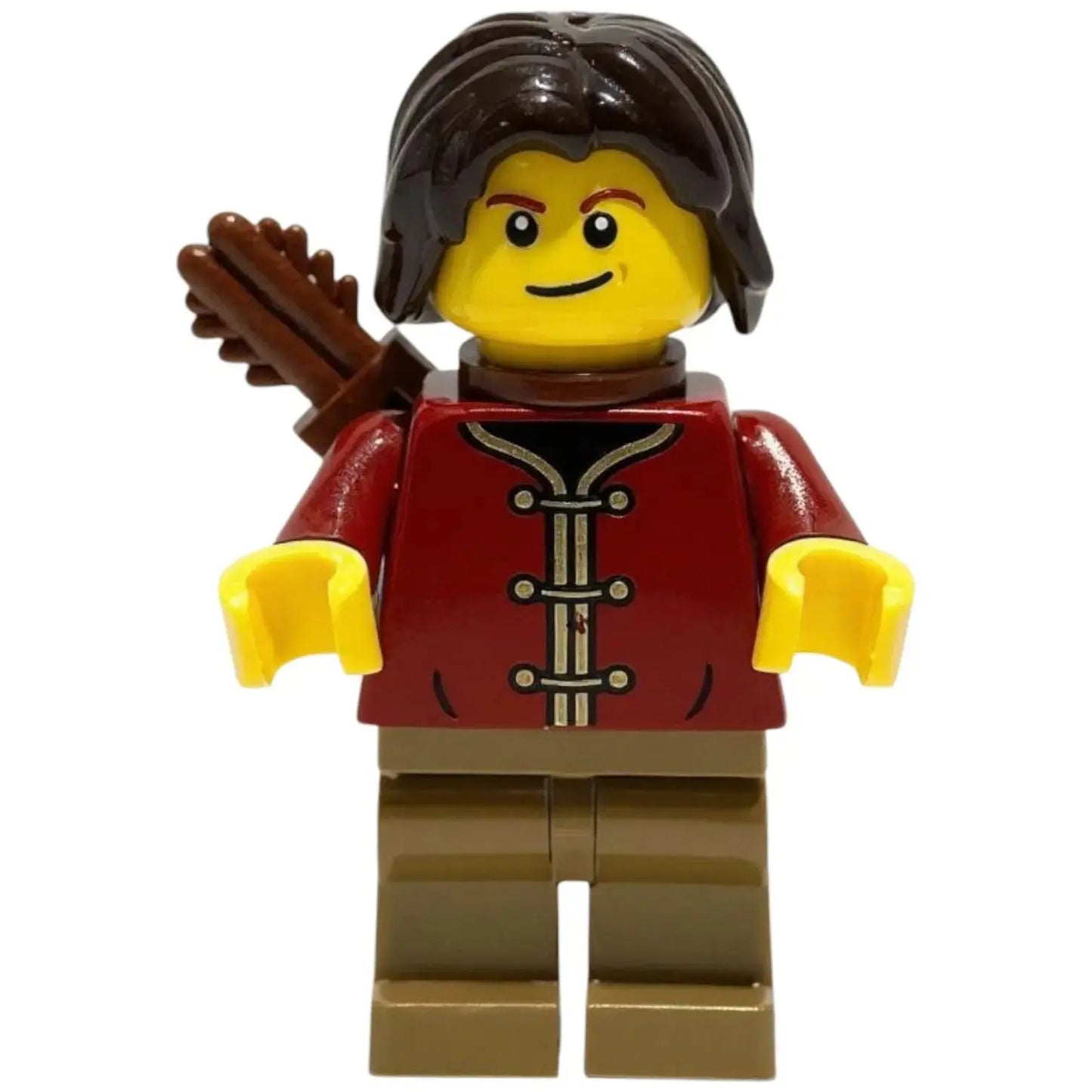 LEGO Castle Minifigur Bogenschütze Männlich - bdp013