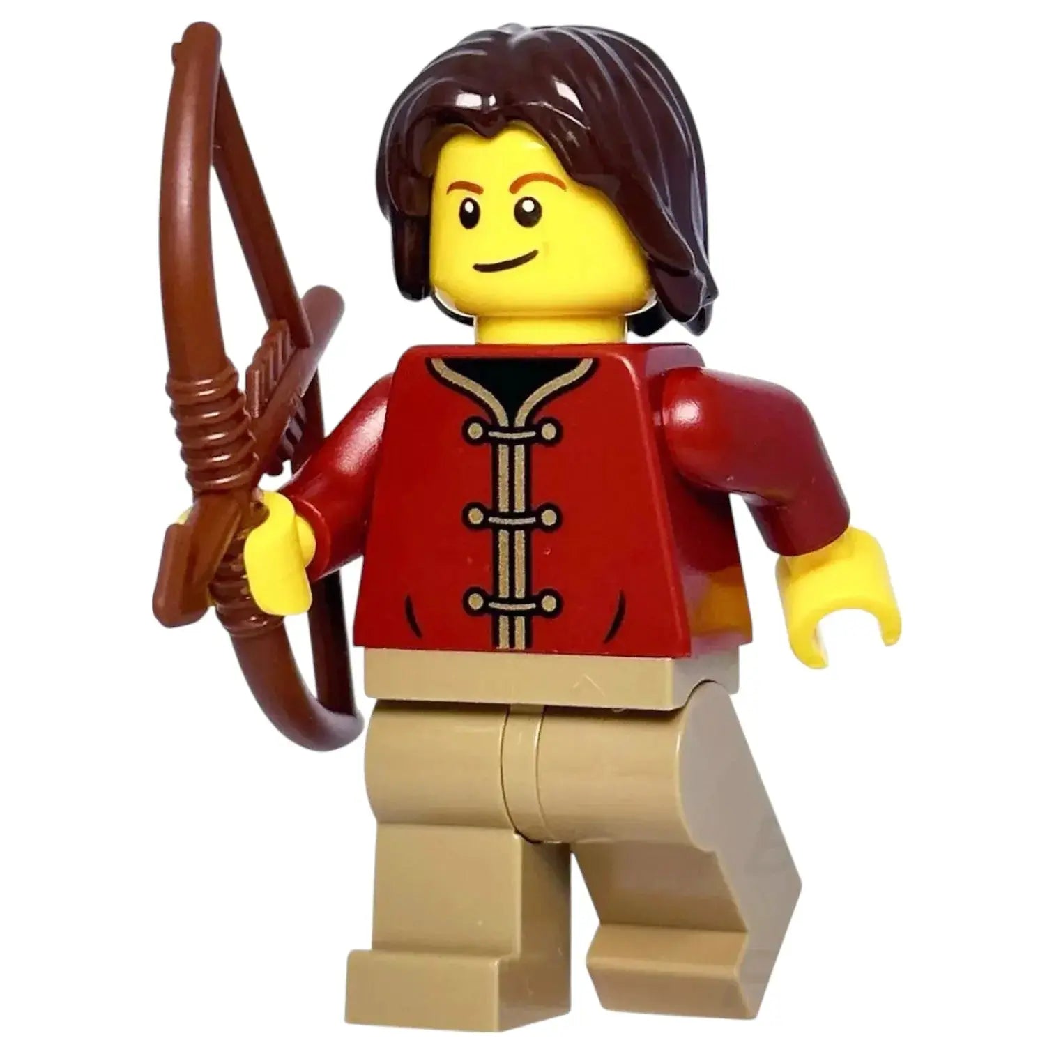 LEGO Castle Minifigur Bogenschütze Männlich - bdp013