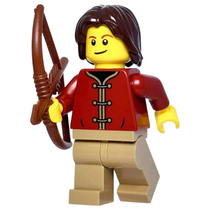 LEGO Castle Minifigur Bogenschütze Männlich - bdp013