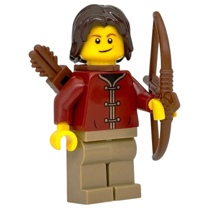 LEGO Castle Minifigur Bogenschütze Männlich - bdp013
