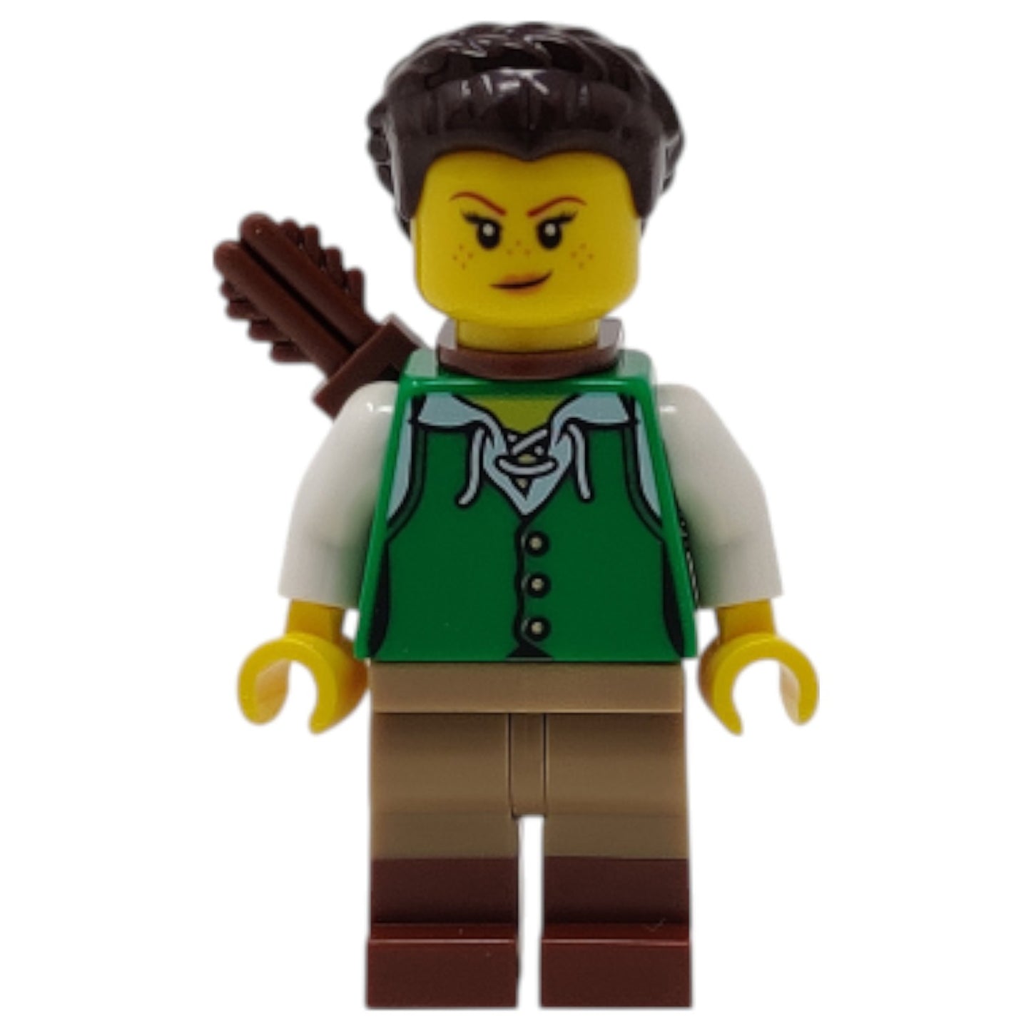 LEGO Castle Minifigur Bogenschütze Weiblich - Idea083