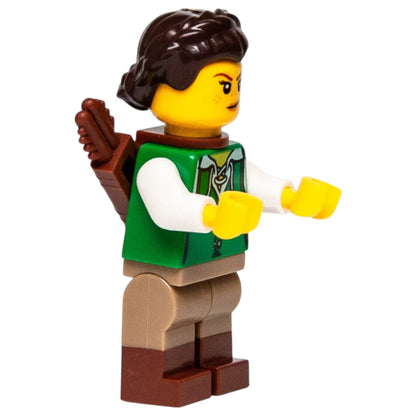LEGO Castle Minifigur Bogenschütze Weiblich - Idea083