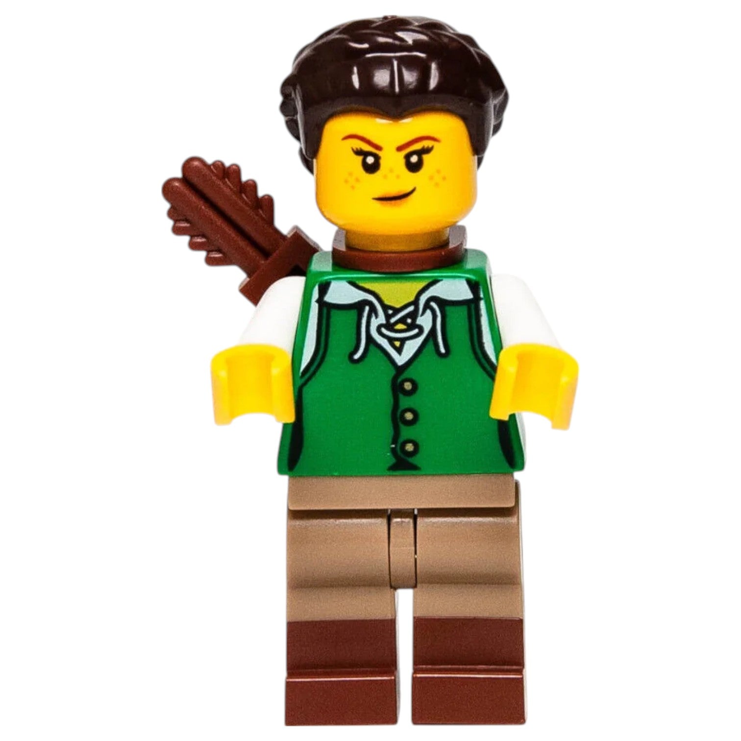 LEGO Castle Minifigur Bogenschütze Weiblich - Idea083
