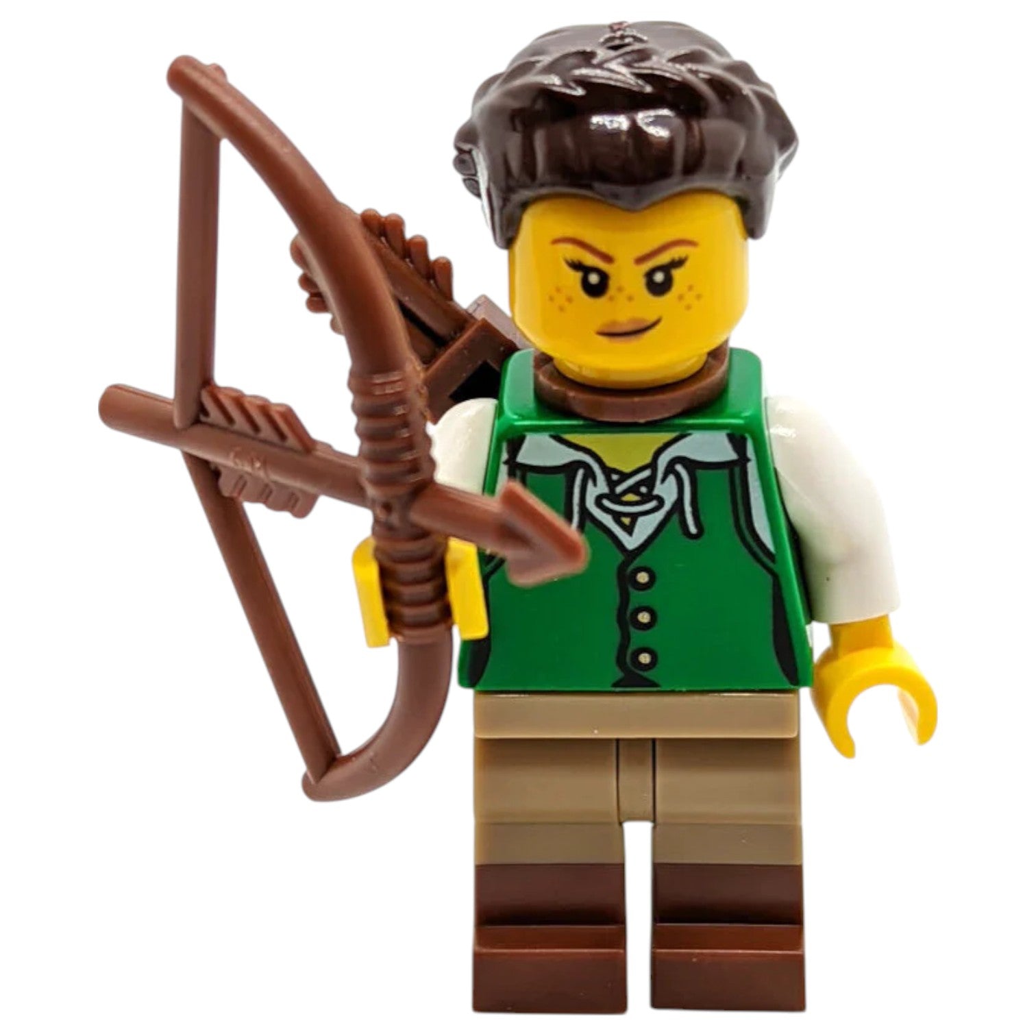 LEGO Castle Minifigur Bogenschütze Weiblich - Idea083