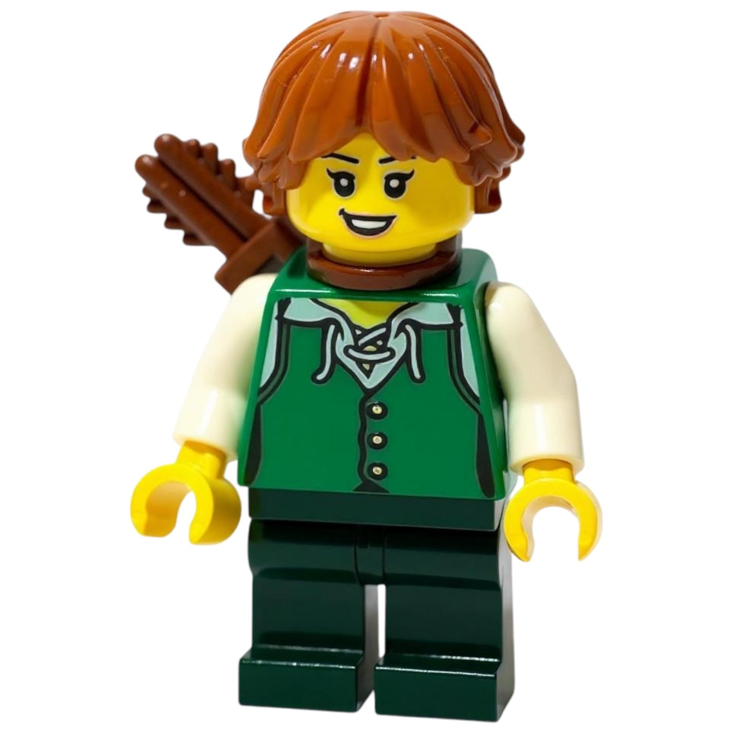 LEGO Castle Minifigur Bogenschütze Weiblich - adp014