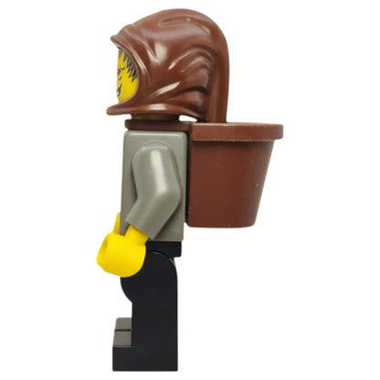 LEGO Castle Minifigur Buckliger mit Korb - hrf012 Spiele Pirat