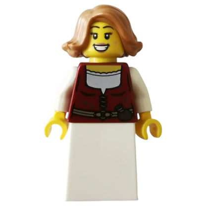 LEGO Castle Minifigur Eigenkreation Bäckerin auf dem mittelalter Markt Spiele Pirat