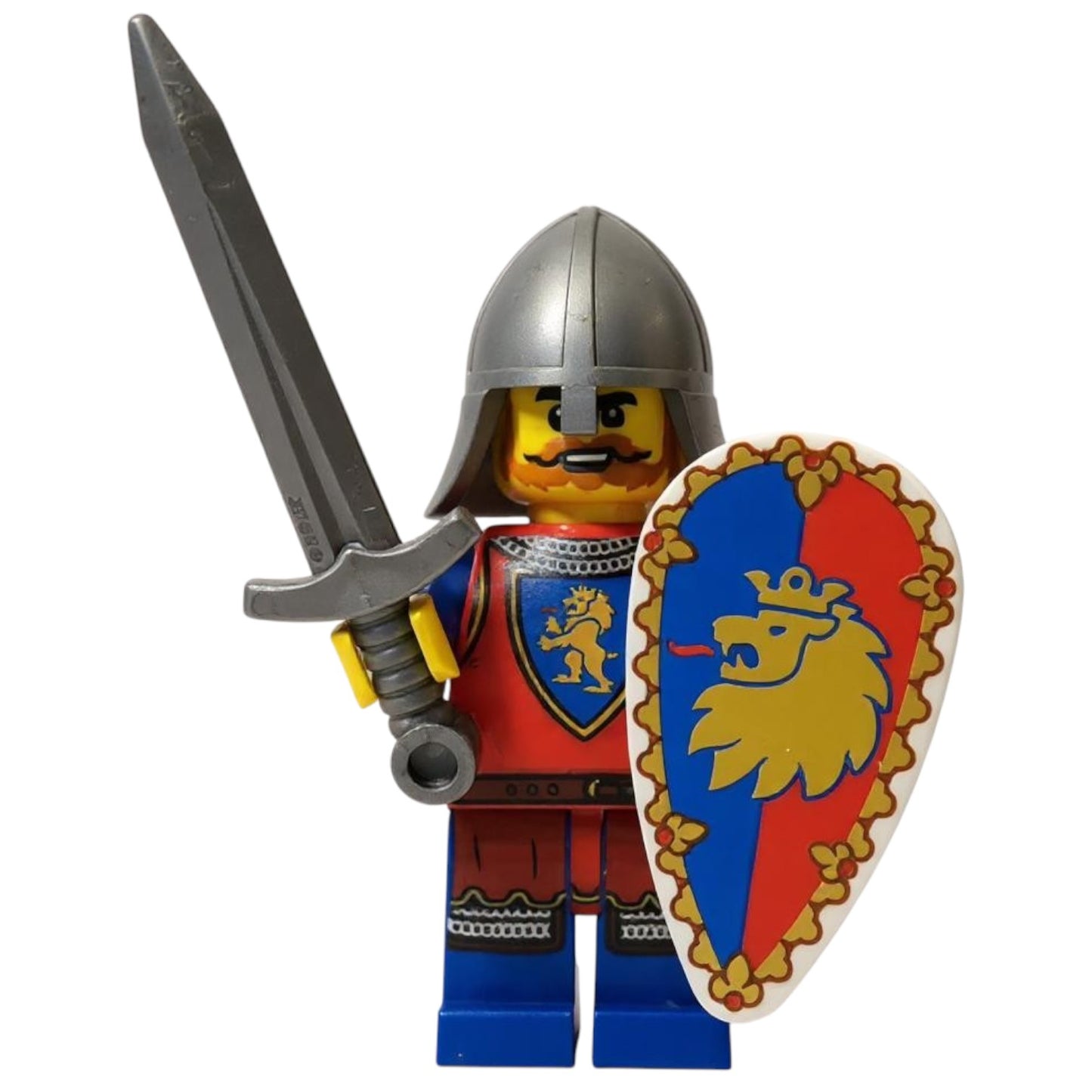 LEGO Castle Minifigur Eigenkreation Löwenritter Medieval Bakery Sir Alaric der Tapfere