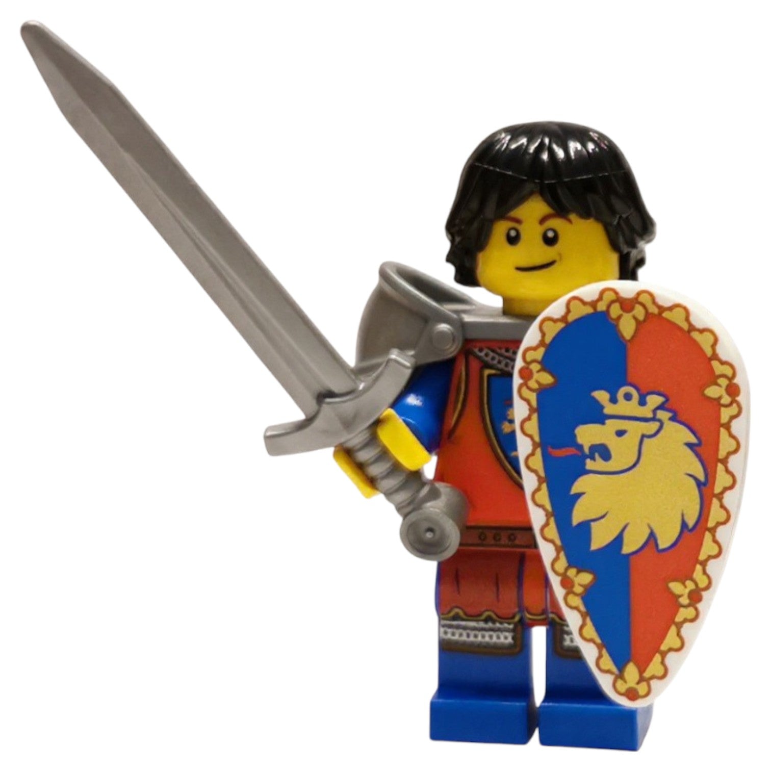 LEGO Castle Minifigur Eigenkreation Löwenritter Medieval Riverside Farm Sir Alaric