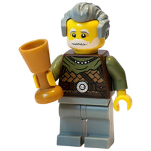 LEGO Castle Minifigur Eigenkreation Medieval Chevron Knights Lord Cedric Grauwacht