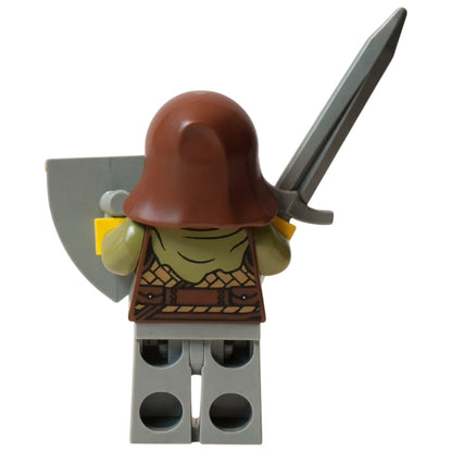 LEGO Castle Minifigur Eigenkreation Medieval Chevron Knights Sir Alwin Grünschild
