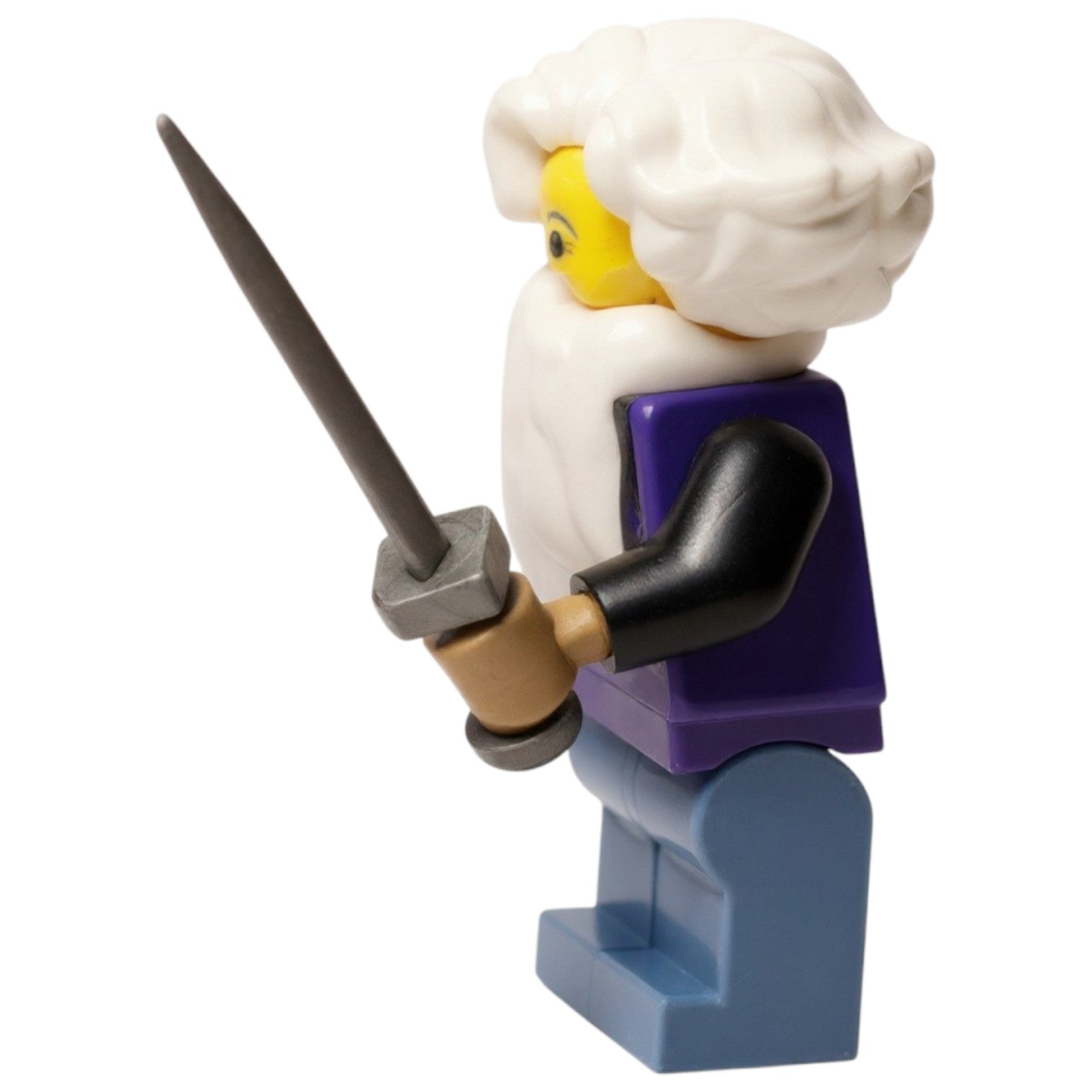 LEGO Castle Minifigur Eigenkreation Medieval Riverside Farm Altwächter Eldrin