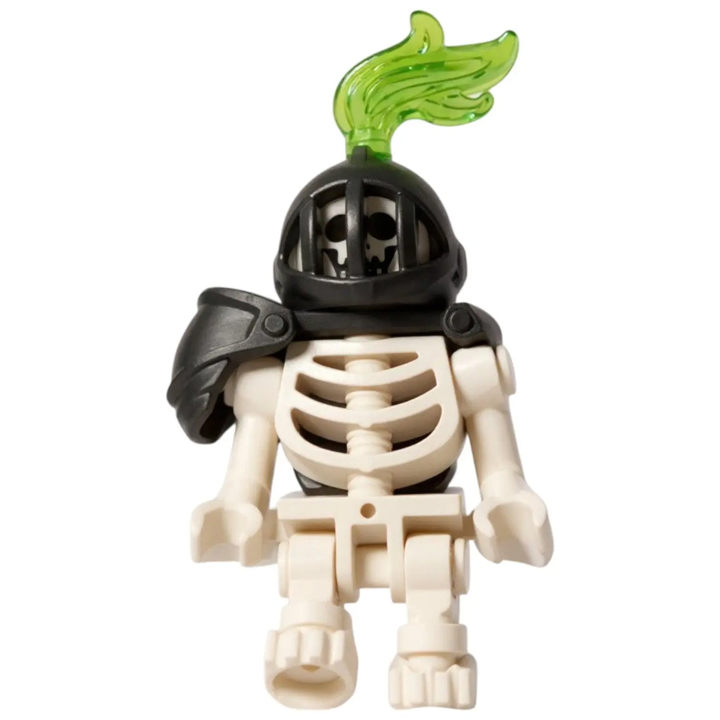 LEGO Castle Minifigur Eigenkreation Medieval Skeleton Army General Malgor Schwarzflamme