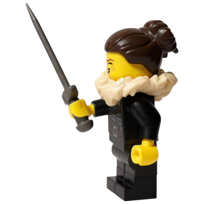 LEGO Castle Minifigur Eigenkreation Medieval The Knights Lady Seraphina Eisenmut