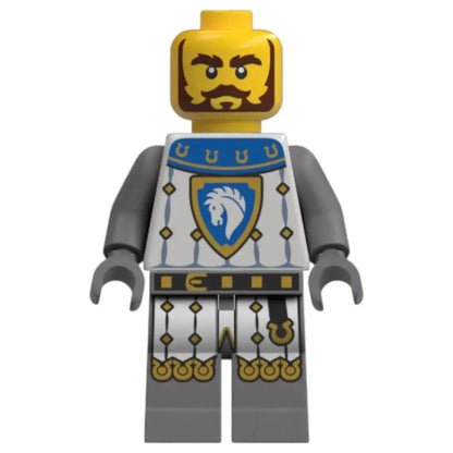LEGO Castle Minifigur Eigenkreation Pferderitter König Spiele Pirat