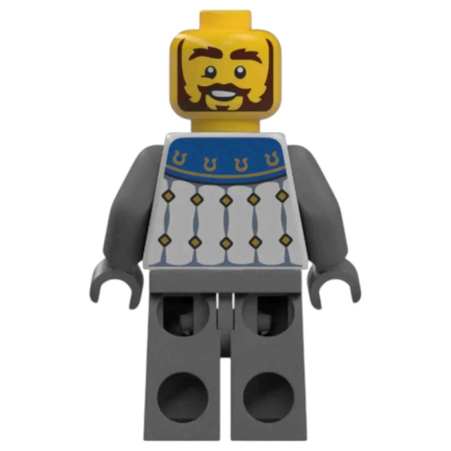 LEGO Castle Minifigur Eigenkreation Pferderitter König Spiele Pirat