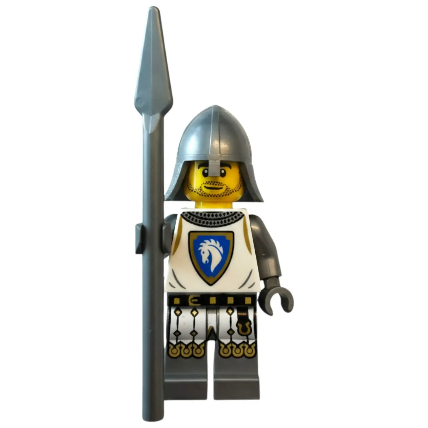 LEGO Castle Minifigur Eigenkreation Pferderitter Speerkämpfer Männlich