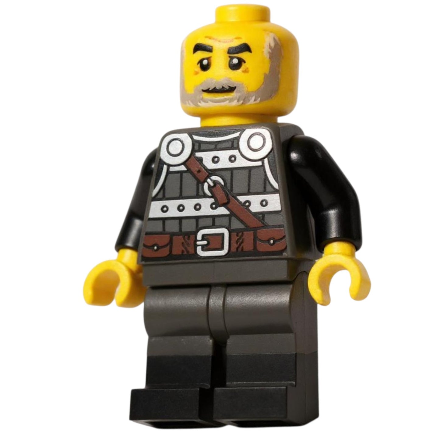 LEGO Castle Minifigur Eigenkreation The Castle Guard Borin Grauschupp