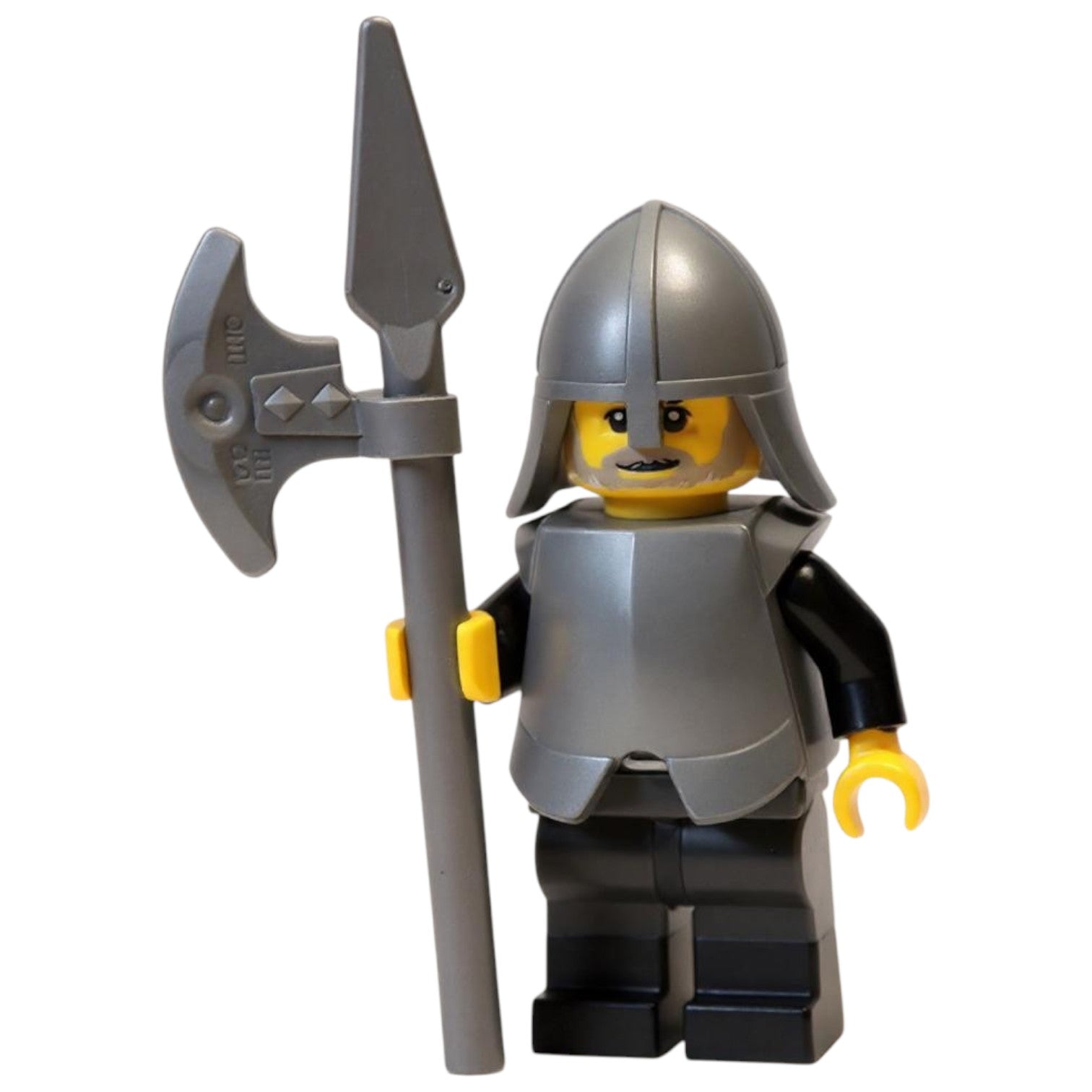 LEGO Castle Minifigur Eigenkreation The Castle Guard Borin Grauschupp