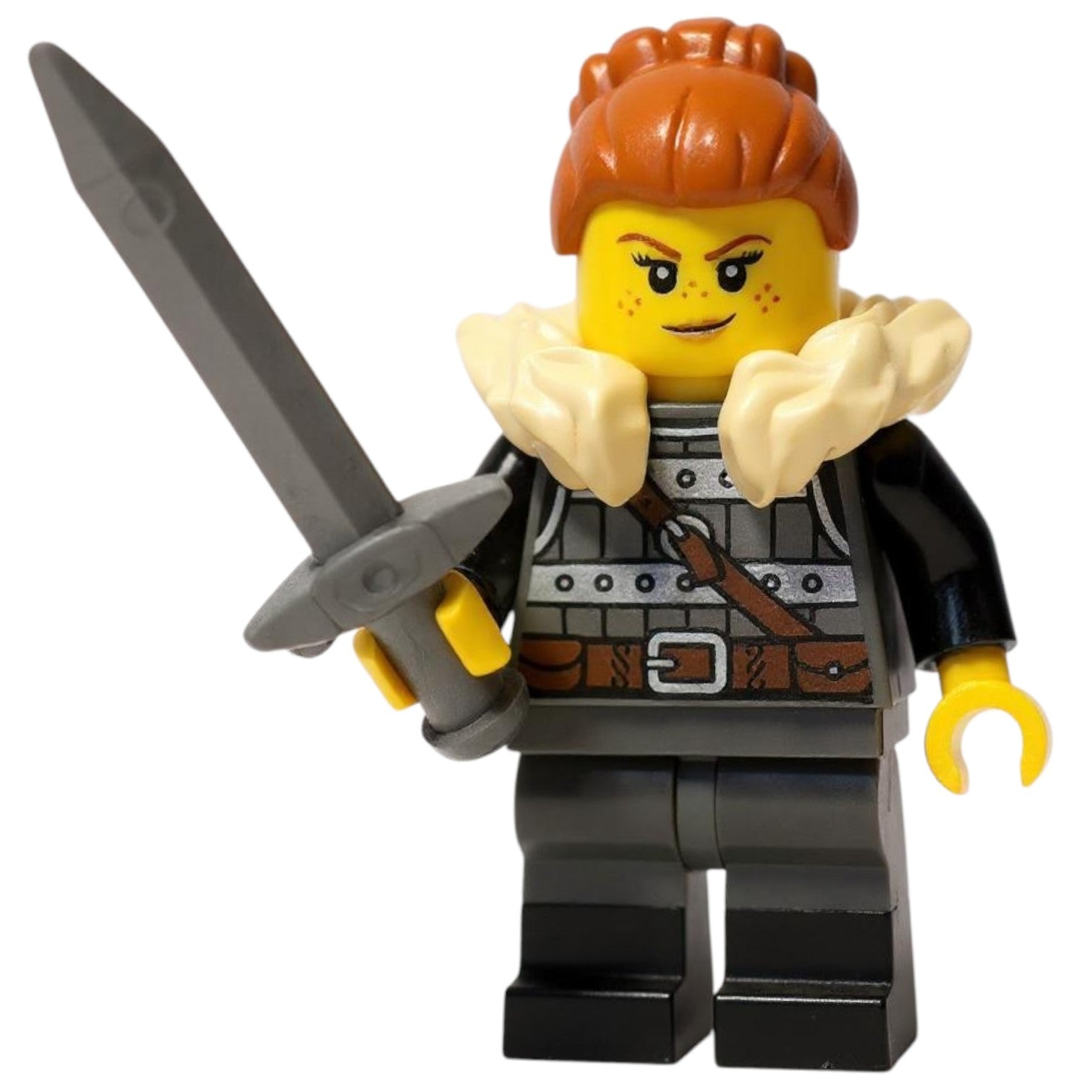 LEGO Castle Minifigur Eigenkreation The Castle Guard Lyria Flammenhaar