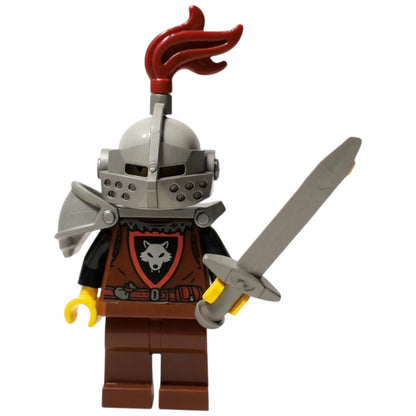LEGO Castle Minifigur Eigenkreation Wolfpack Medieval Watch Tower Ritter Dargo Wolfklinge