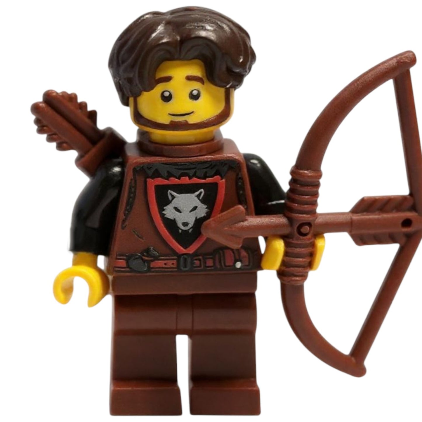 LEGO Castle Minifigur Eigenkreation Wolfpack Medieval Watch Tower Robin Wolfsmark