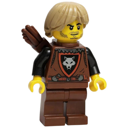 LEGO Castle Minifigur Eigenkreation Wolfpack Medieval Watch Tower Thalen Silberpfeil