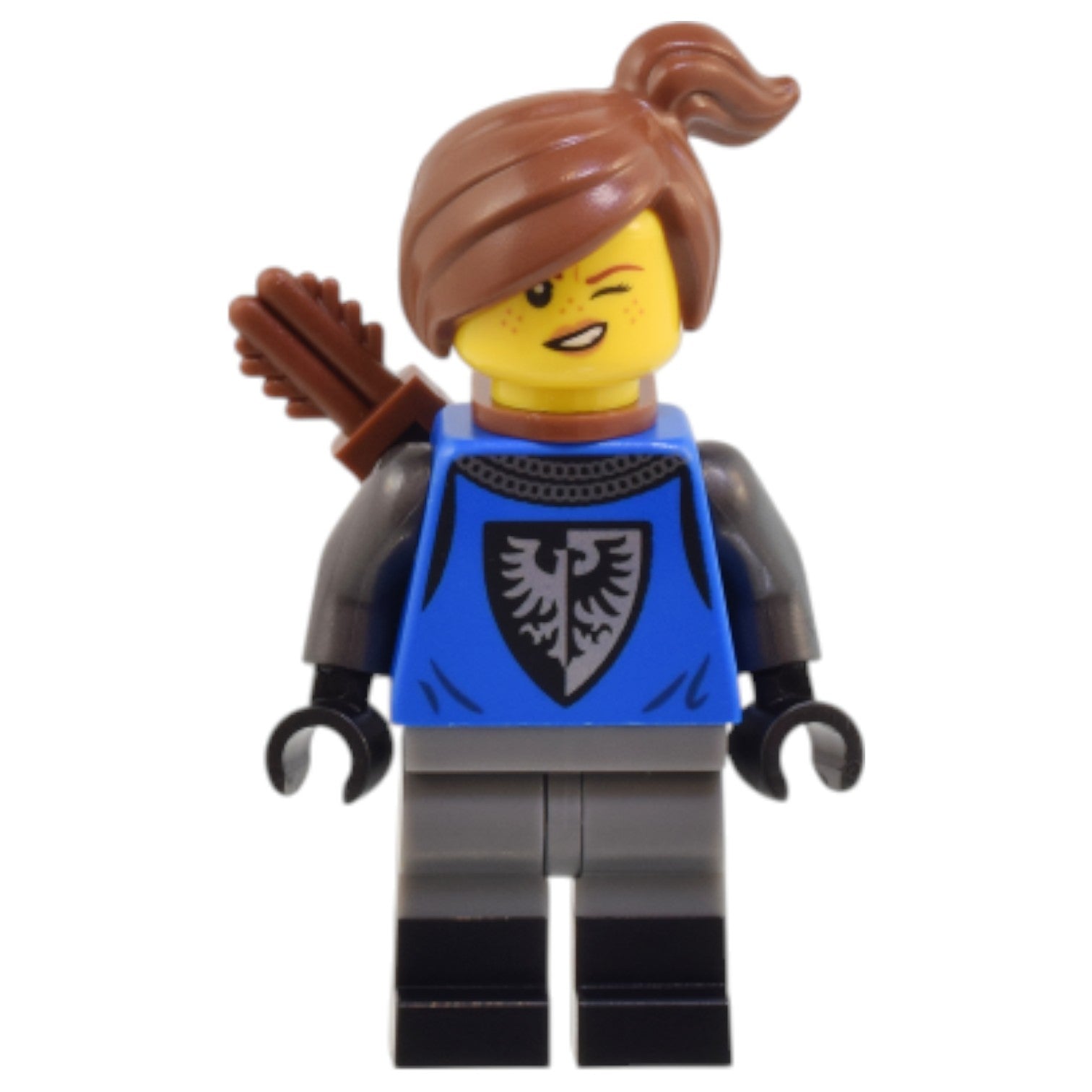 LEGO Castle Minifigur Flakenritter Bogenschütze Weiblich - adp101