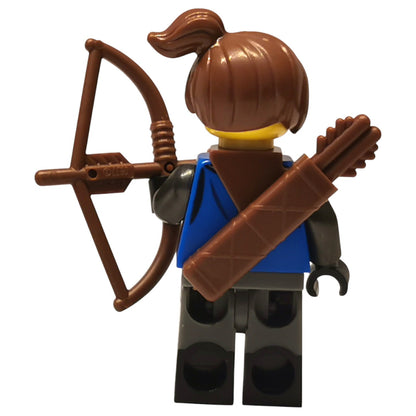 LEGO Castle Minifigur Flakenritter Bogenschütze Weiblich - adp101