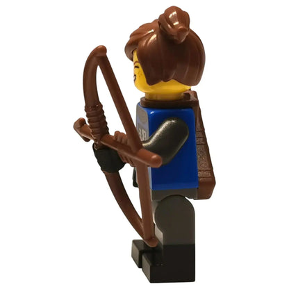 LEGO Castle Minifigur Flakenritter Bogenschütze Weiblich - bdp101