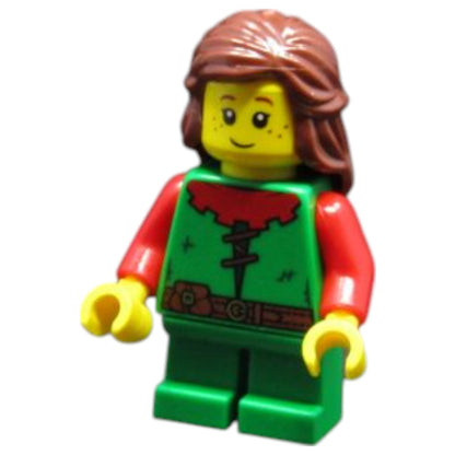 LEGO Castle Minifigur Forest Girl - cas573