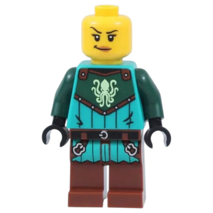 LEGO Castle Minifigur Ideas Kraken Krieger Weiblich- idea234
