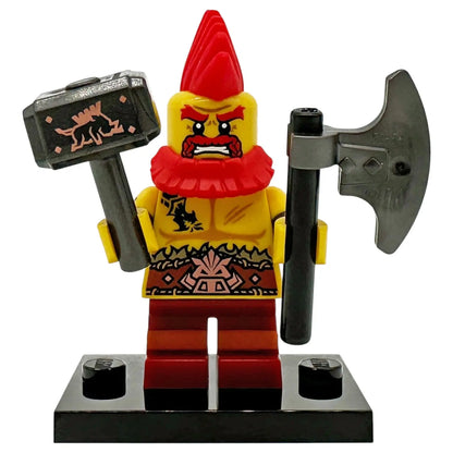 LEGO Castle Minifigur Kampfzwerg - col17-10
