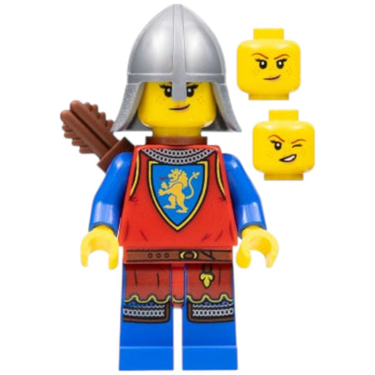 LEGO Castle Minifigur Löwenritter Weiblich - cas564