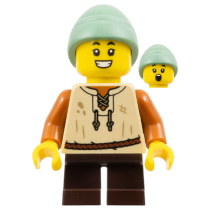 LEGO Castle Minifigur Peasant Boy - cas584
