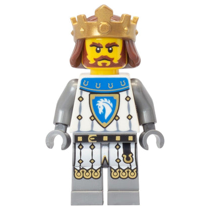LEGO Castle Minifigur Pferderitter König - cas592