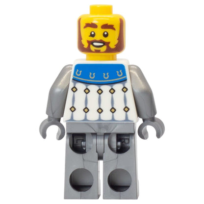 LEGO Castle Minifigur Pferderitter König - cas592