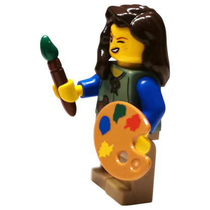 LEGO Castle Minifigur Schildschmied Weiblich - cas587