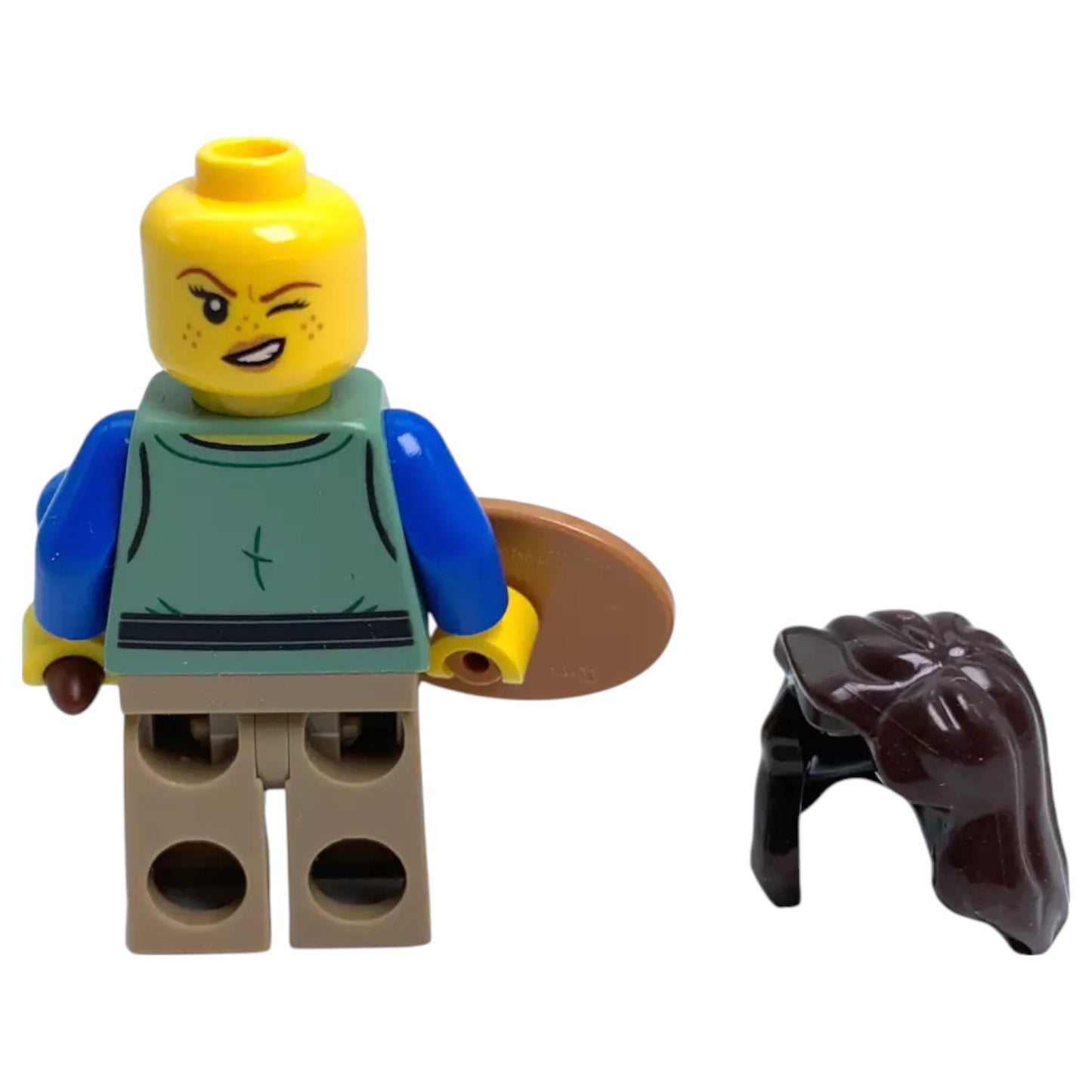 LEGO Castle Minifigur Schildschmied Weiblich - cas587