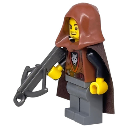 LEGO Castle Minifigur Wolfpack Wolfsrudel-Bandit - cas585