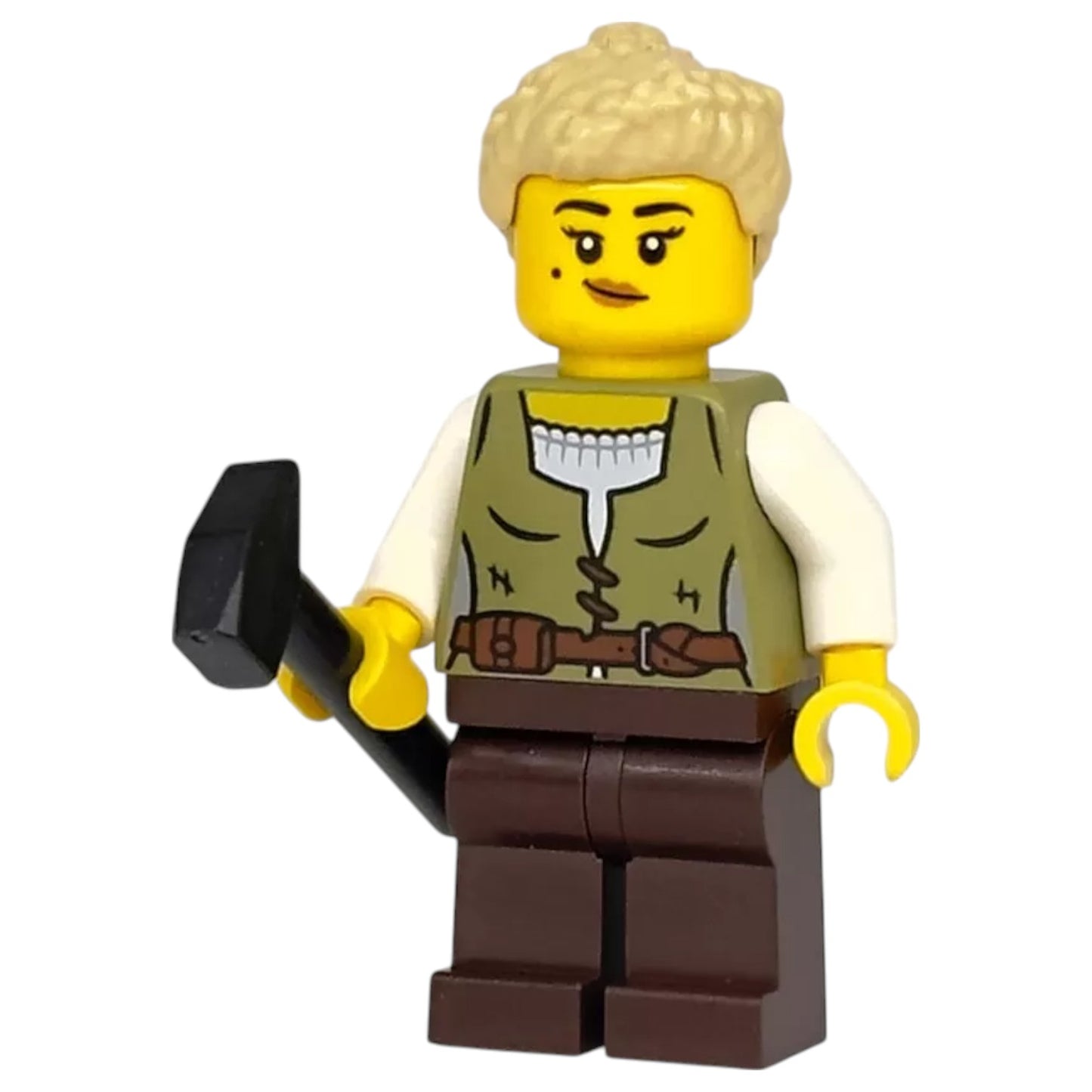 LEGO Castle Minifigur Zimmermann Weiblich - cas582