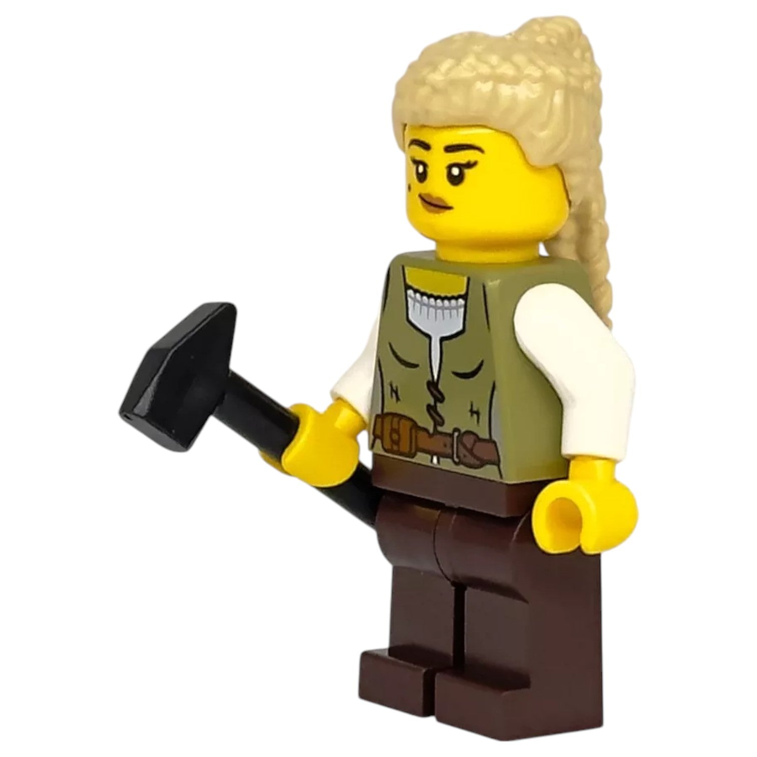 LEGO Castle Minifigur Zimmermann Weiblich - cas582