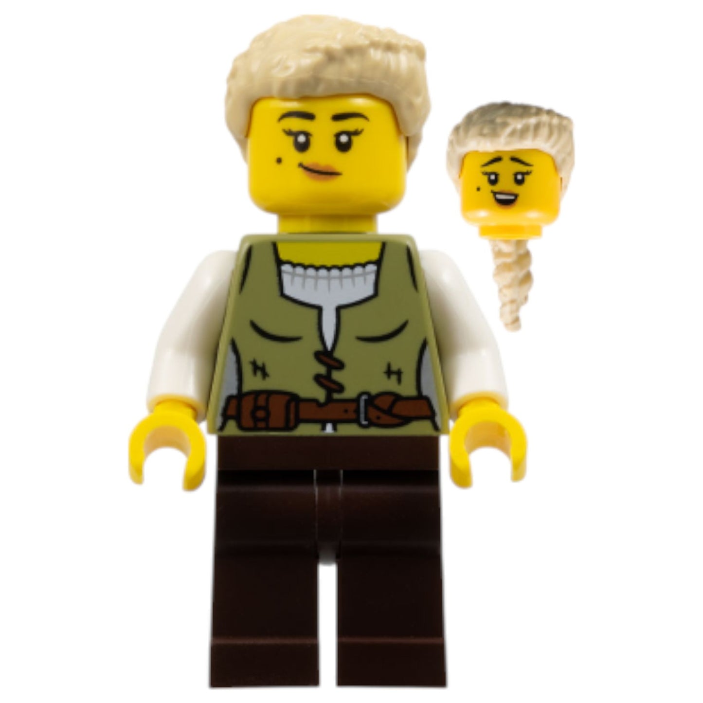 LEGO Castle Minifigur Zimmermann Weiblich - cas582