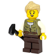 LEGO Castle Minifigur Zimmermann Weiblich - cas582