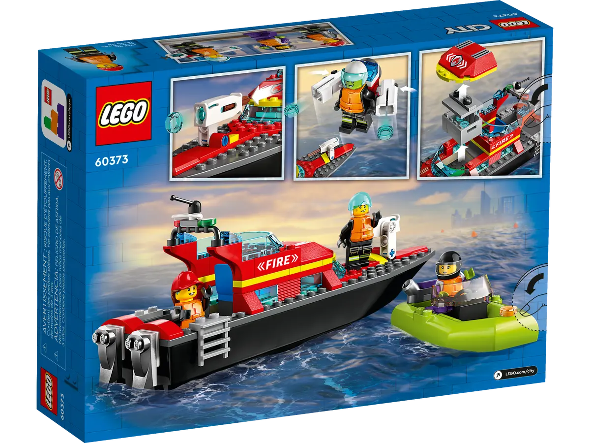 LEGO City Feuerwehrboot - 60373